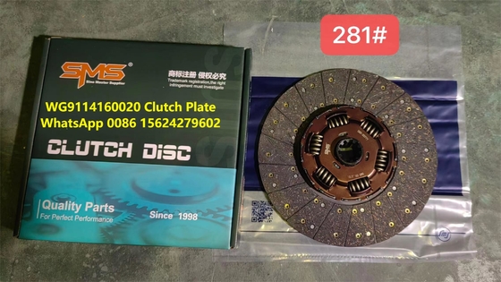 WG9114160020 HOWO Piezas de camión ensamblaje de placas de disco accionadas por embrague