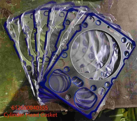 612600040355 Gasket de la cabeza del cilindro HOWO Partes del motor del camión