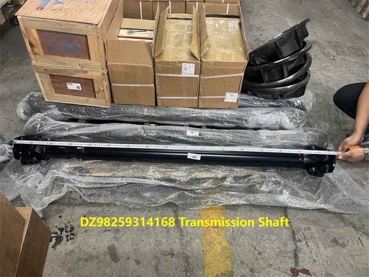 DZ98259314168 Eje de transmisión de hélice Shacman Piezas de camión Eje de transmisión telescópico