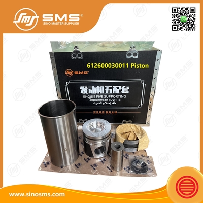 612600030011 cilindro de revestimiento WEICHAI partes del motor pistón anillo de alfiler motor cinco soporte WEICHAI WD615