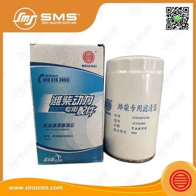 612630010239 Filtro de aceite giratorio WEICHAI Partes del motor