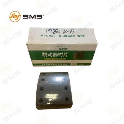 Forro de freno WG9100440029 Forro de freno delantero 8 agujeros Piezas de camión HOWO