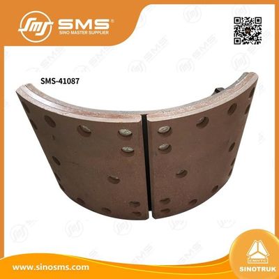 Calzado de freno de remolque AZ9231342070 Calzado de freno trasero HOWO Partes de camión