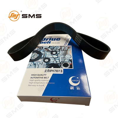 Correa de ventilador 8PK795 para camiones HOWO SHACMAN - 8 canales, 795 mm de longitud