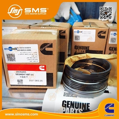 Aro del pistón de CUMMINS del motor 6BT5.6 3806285 el 15*15*15CM