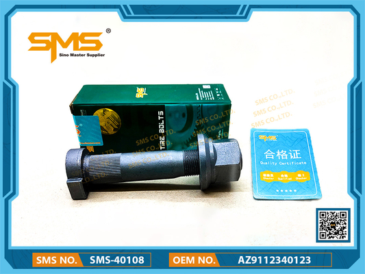 Recambios del camión de Sinotruk Howo del perno de la rueda posterior AZ9112340123